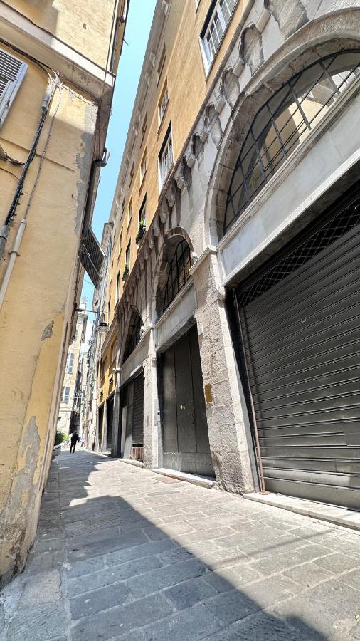 Centro Storico Caruggi 2Min Acquario Pellicceria Superior Loft Palazzo Rolli Apartman Genova Kültér fotó